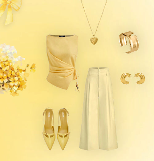 Style Butter Yellow Our Way  PALMONAS