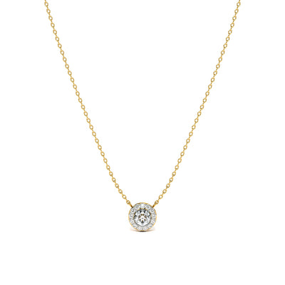 0.37 Carat Aurelian Bloom 9KT Gold Lab Grown Diamond Necklace