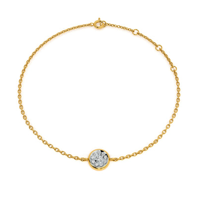 Solstice Spark 9KT Gold Lab Grown Diamond Bracelet