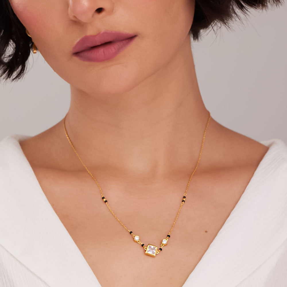 Nalini Diamond Mangalsutra – PALMONAS - Main Image
