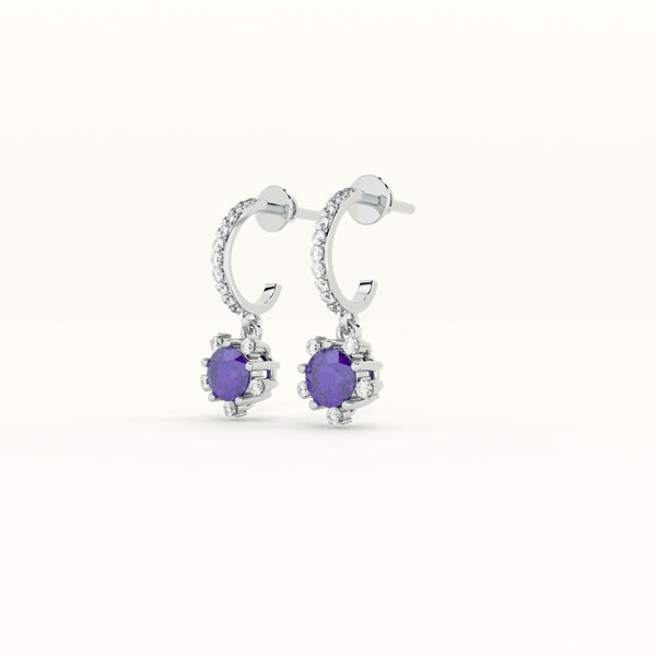 Twinkling Star 925 Sterling Silver Earrings