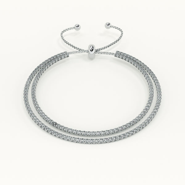 Infinity Wrap 925 Sterling Silver Bracelet - Image 1