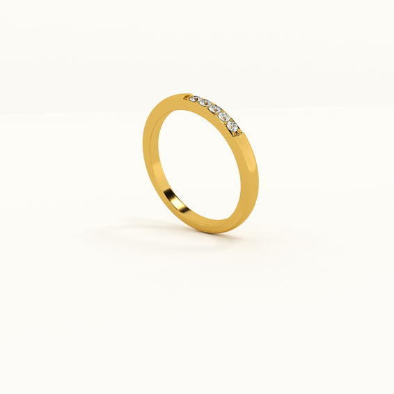 Minimalist Diamond Ring