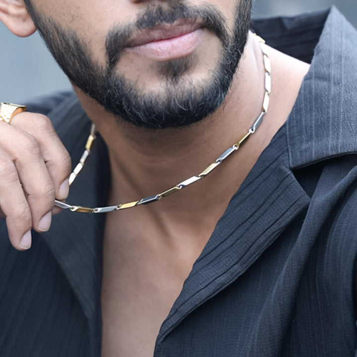 Dual tone Chain | Silver and Gold from Palmonas