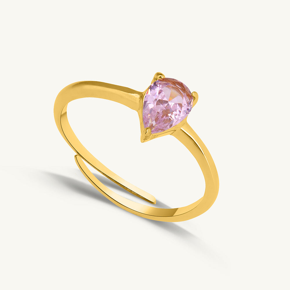 Droplet Blush Ring