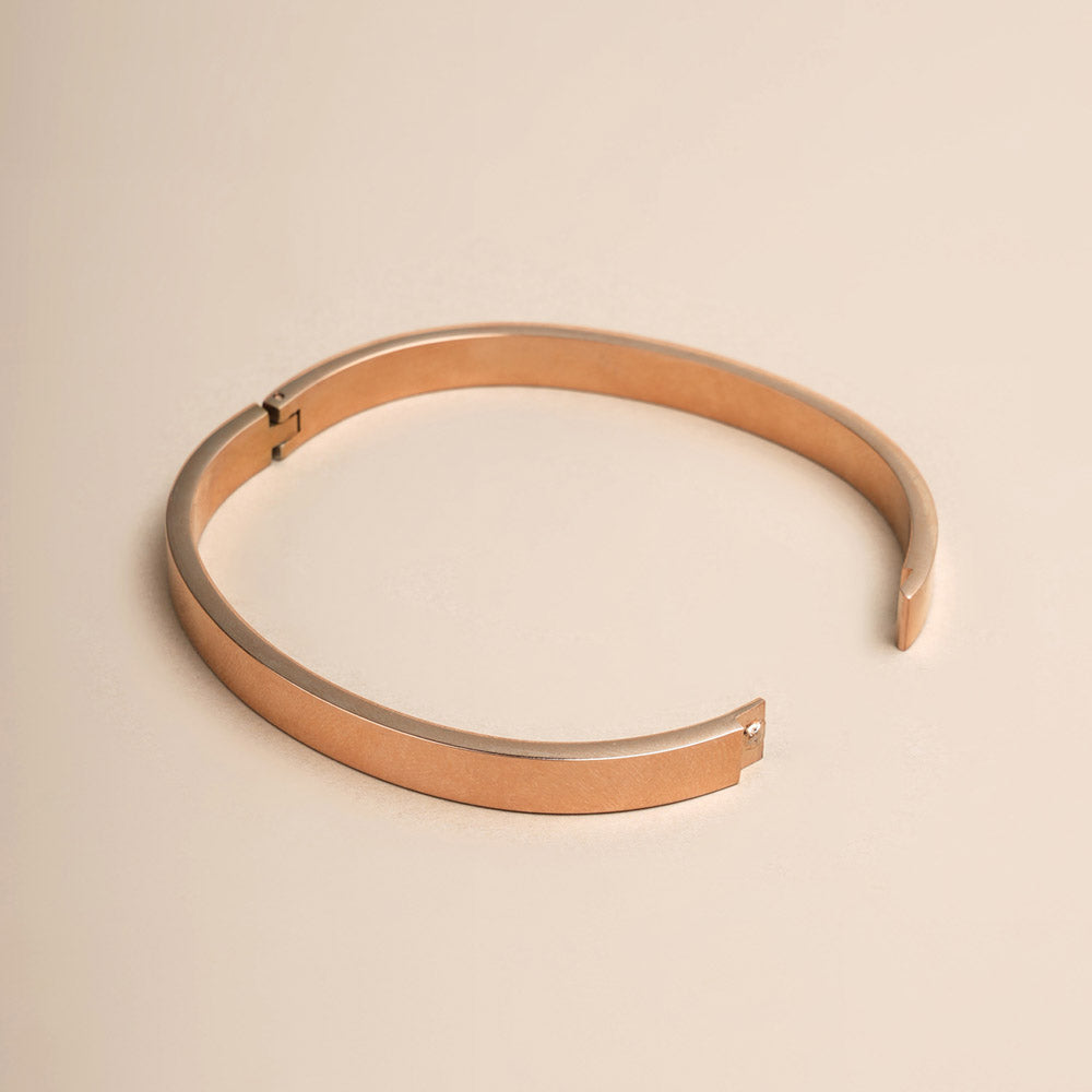 Plain Stackable Bangle Bracelet | 6MM - view 13