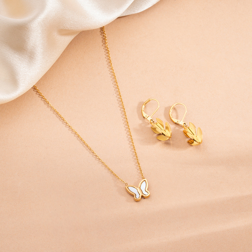 Garden Flutter Elegance Jewellery Set