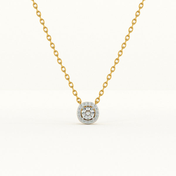 Modern Radiance Lab-Grown Diamond Customizable Necklace
