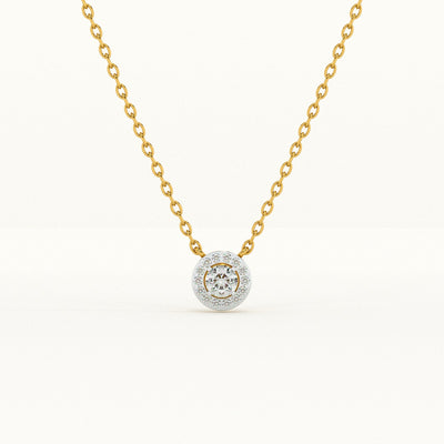 Aurelian Bloom Lab-Grown Diamond Customizable Necklace