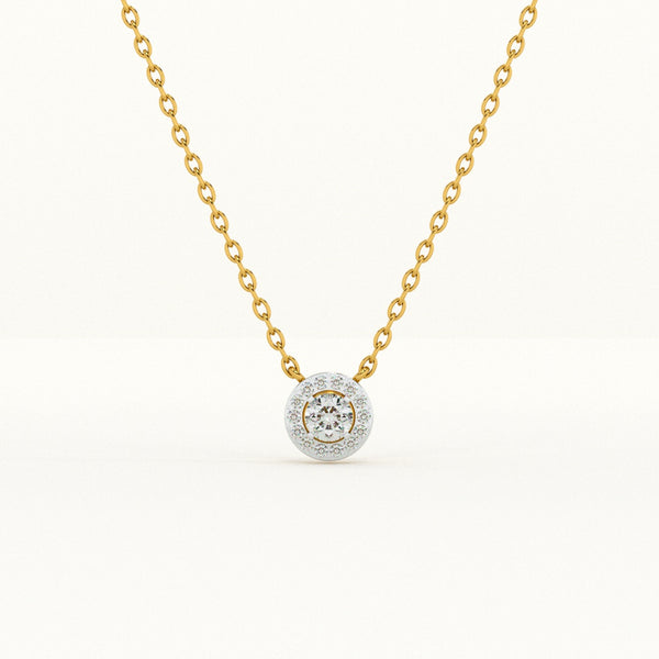 Aurelian Bloom Lab-Grown Diamond Customizable Necklace