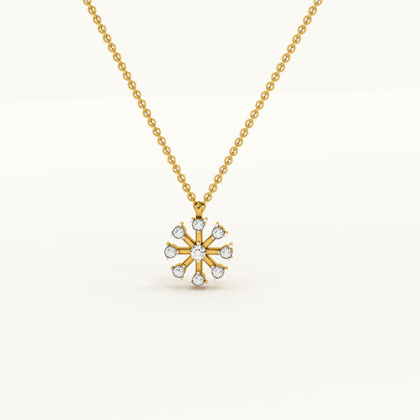 Boundless Stone Lab Grown Diamond + Gold Vermeil Necklace