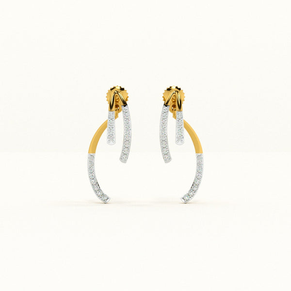 Tassel Lab-Grown Diamond Customizable Earrings