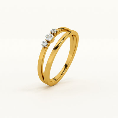 Divine Rift Lab-Grown Diamond Customizable Ring