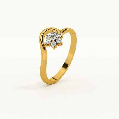 Flora Glow Lab-Grown Diamond Customizable Ring
