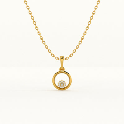 Nova Orbit Lab-Grown Diamond Customizable Pendant