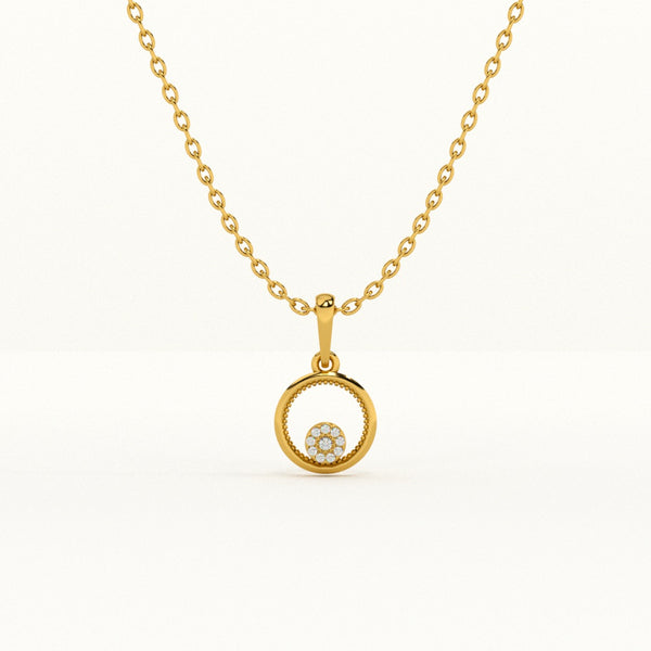 Nova Orbit Lab-Grown Diamond Customizable Pendant