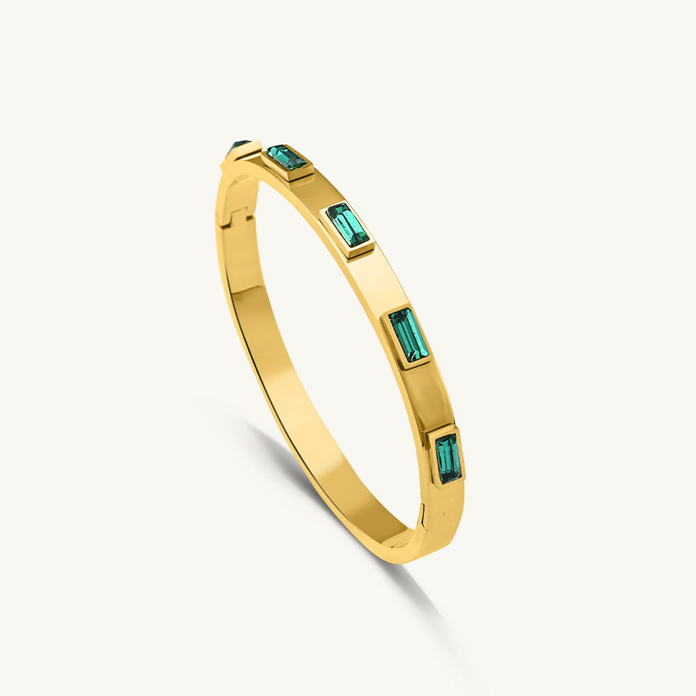 Enchanting Stone Bangle Bracelet - view 4