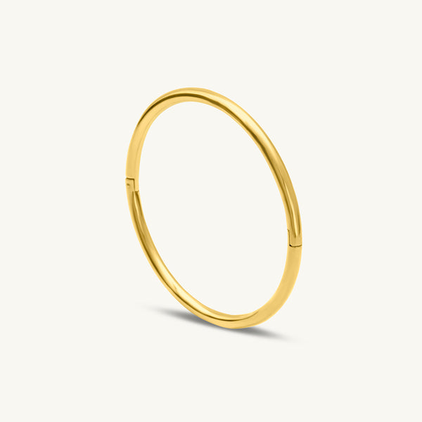 Classic Gold Bangle Bracelet