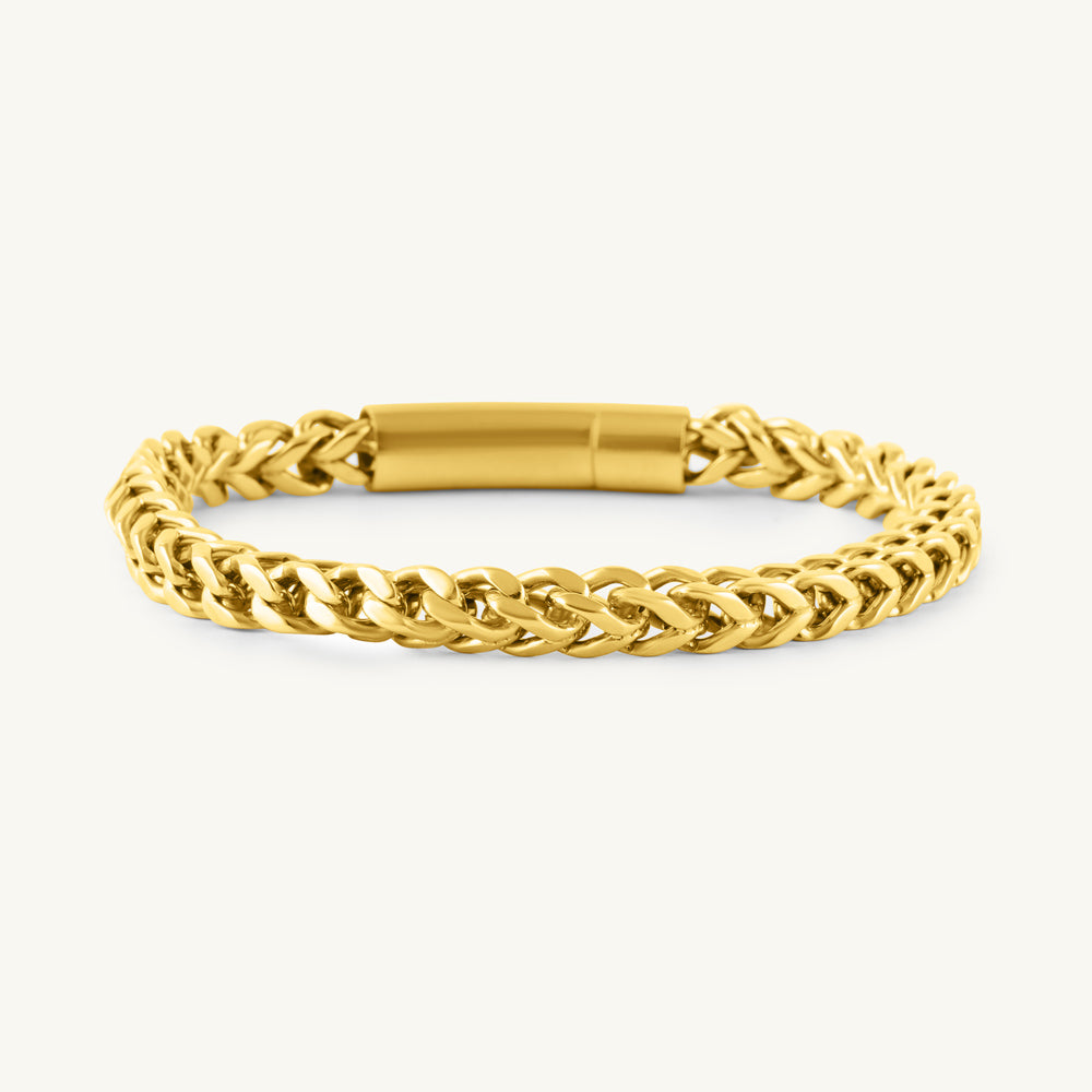 Empire Woven Gold Bracelet
