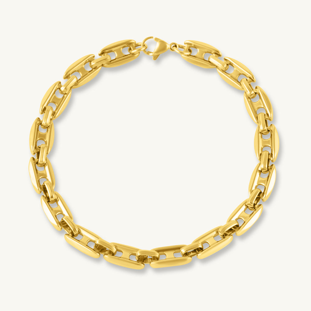 Imperial Golden Link Bracelet