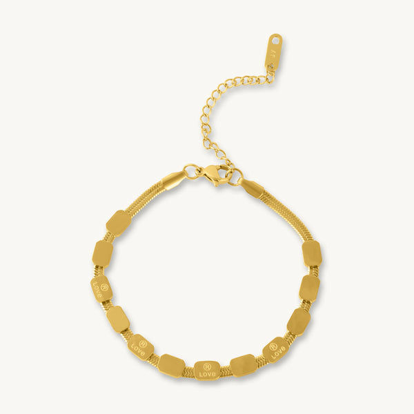 Radiant Cube Accent Station Bracelet