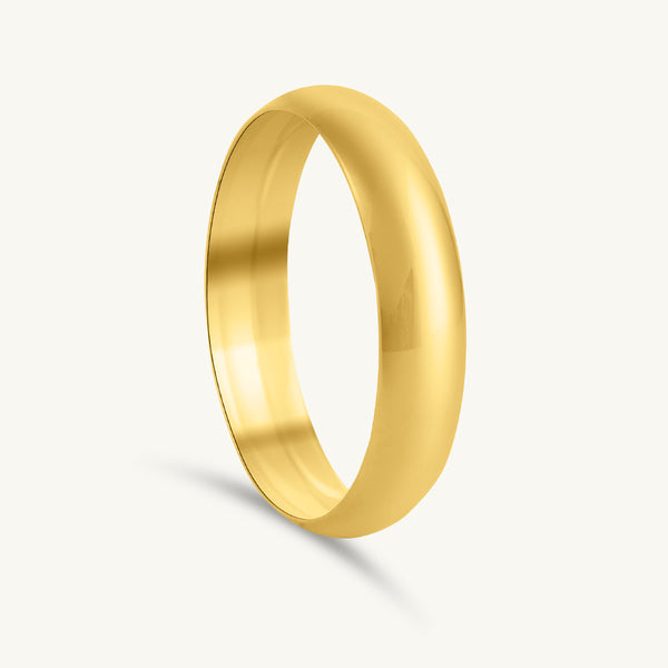 Golden Sphere Classic 2 cm Broad Bangle