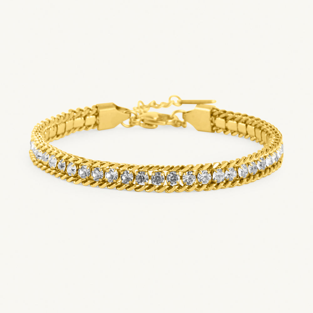 Sparkle Row Tennis Bracelet