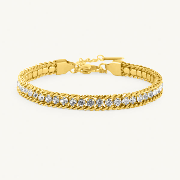 Sparkle Row Tennis Bracelet