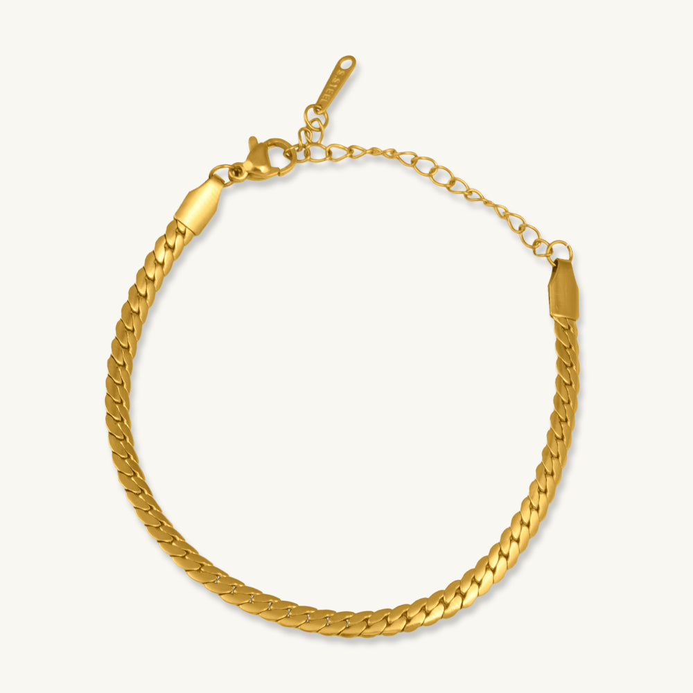 Flat Serpent Flow Bracelet