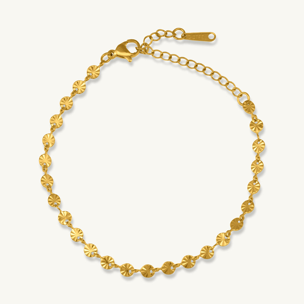 Linked Nugget Chain Bracelet