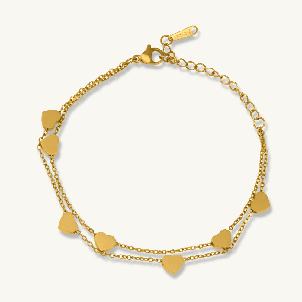 Heart Link Bracelet