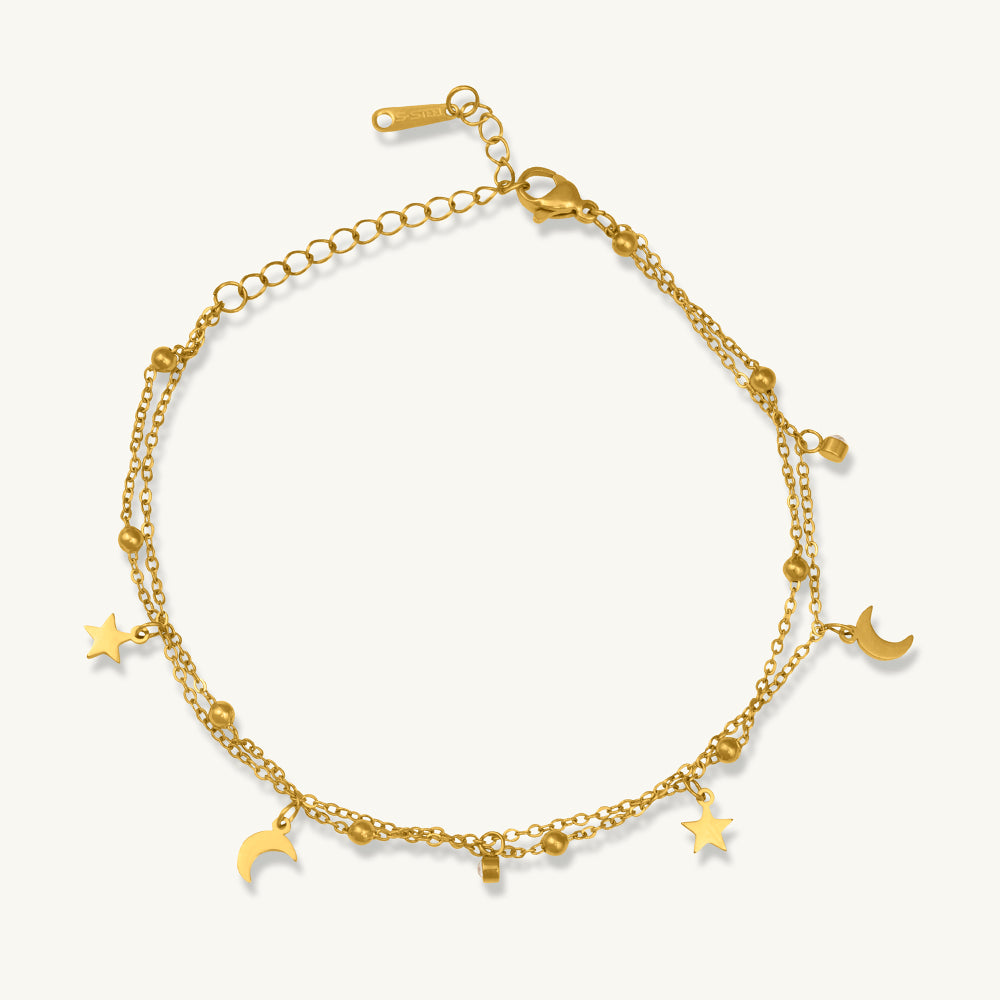 Celestial Charm Layer Bracelet