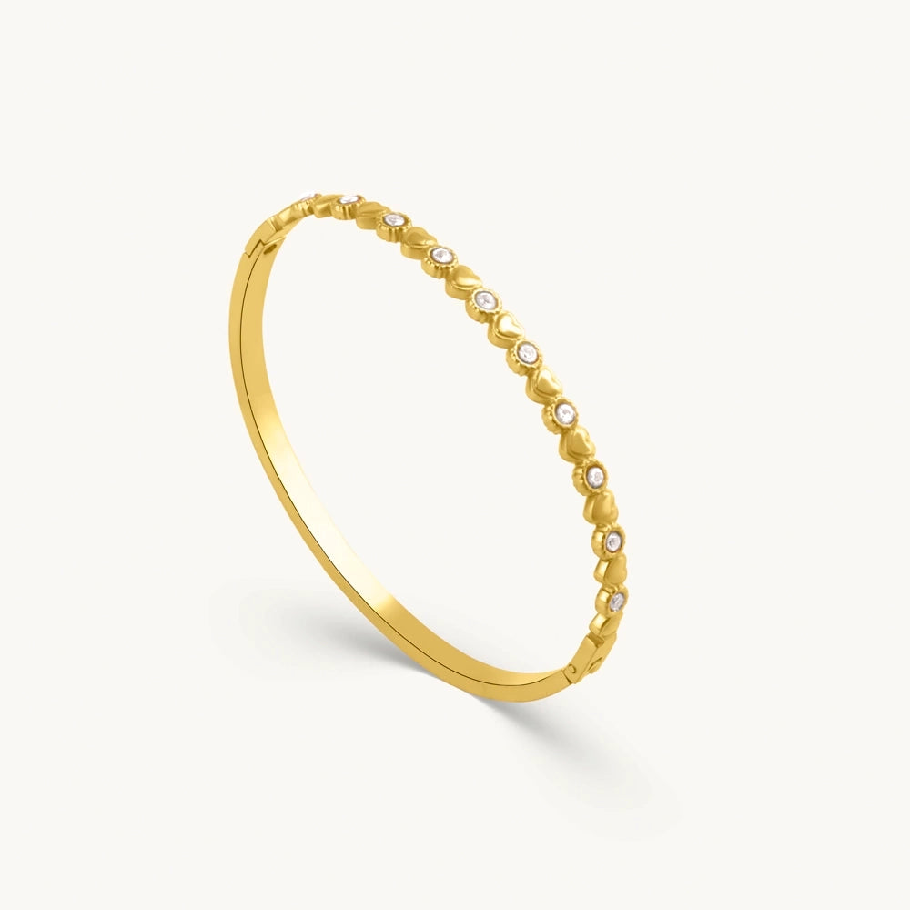 Daily Shine Heart Bead Bracelet