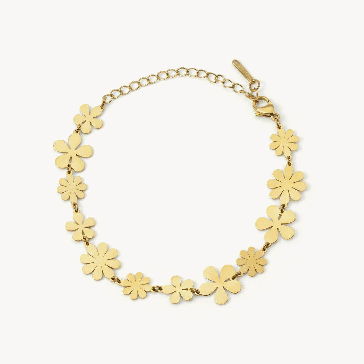 Cute Flowers Chain Bracelet