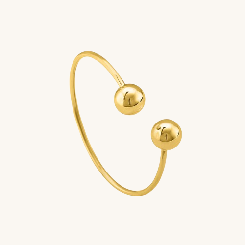 Ball Cuff Bangle Bracelet