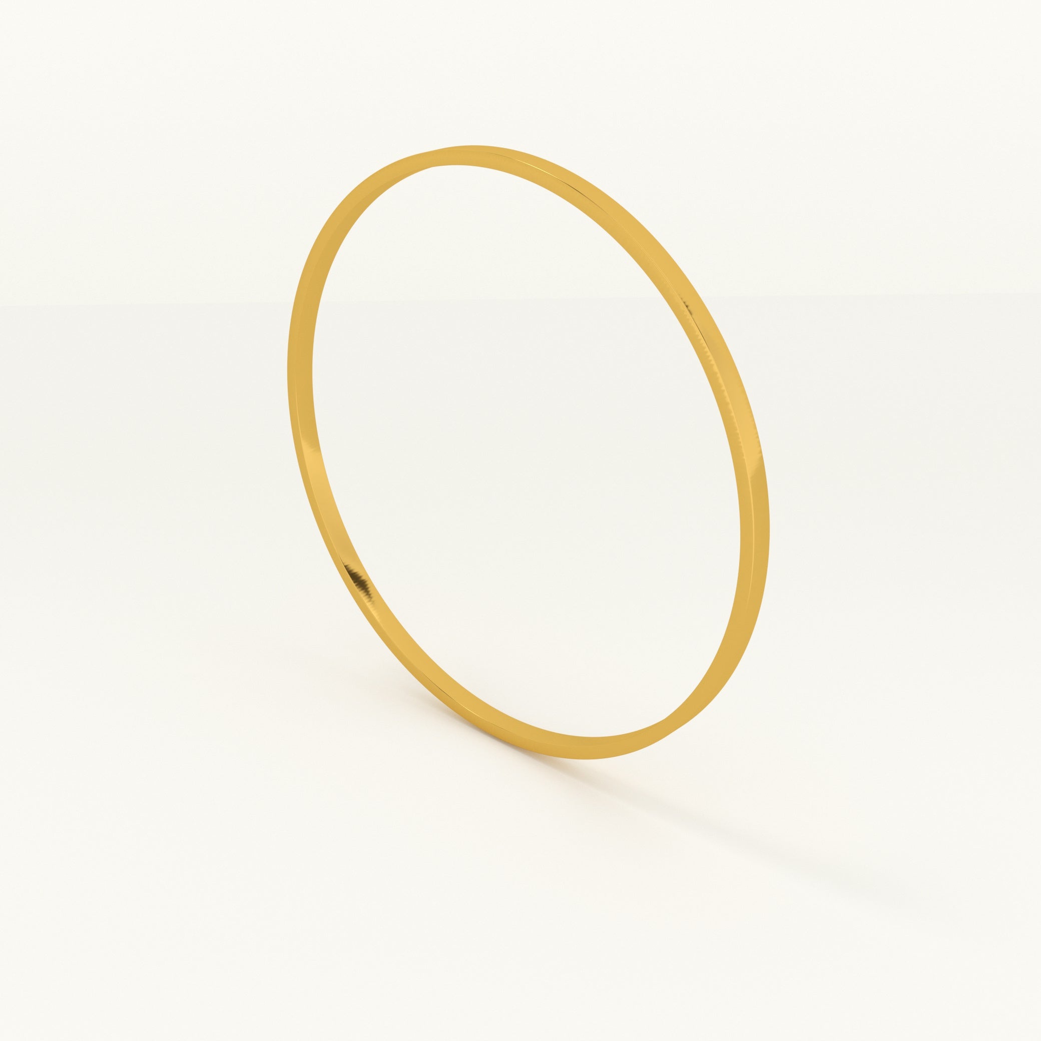 Flat Wire Bangle Bracelet