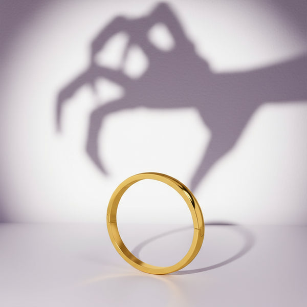 Plain Stackable Bangle Bracelet | 6MM