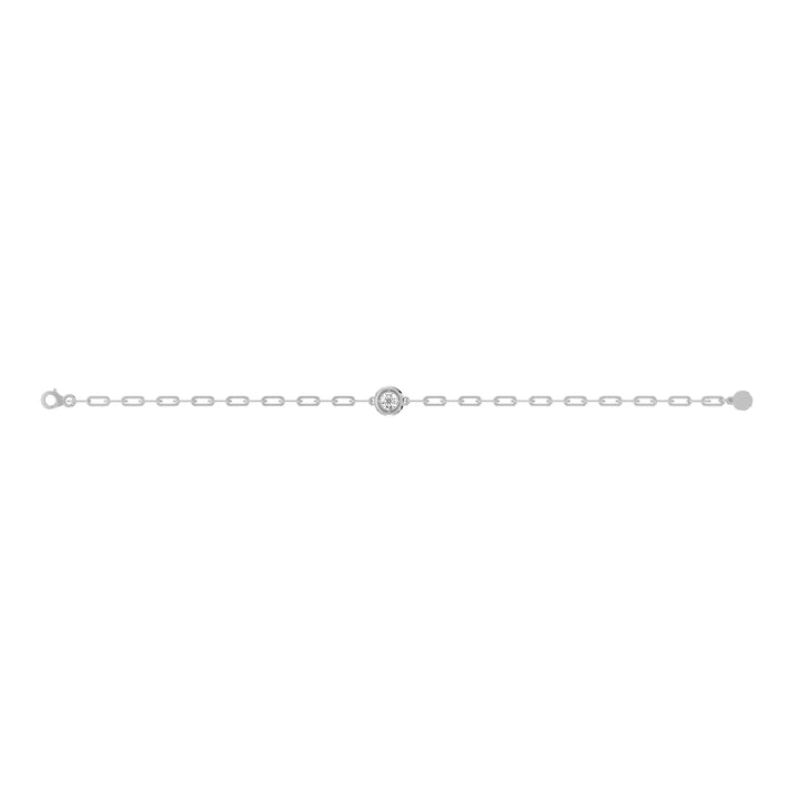 Orbit 9KT Gold Lab Grown Diamond Bracelet - 6 