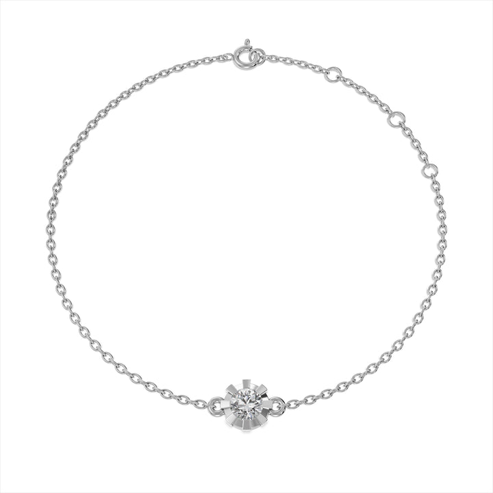 Serein Chain 9KT Gold Lab Grown Diamond Bracelet - 1