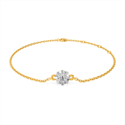 Serein Chain 9KT Gold Lab Grown Diamond Bracelet