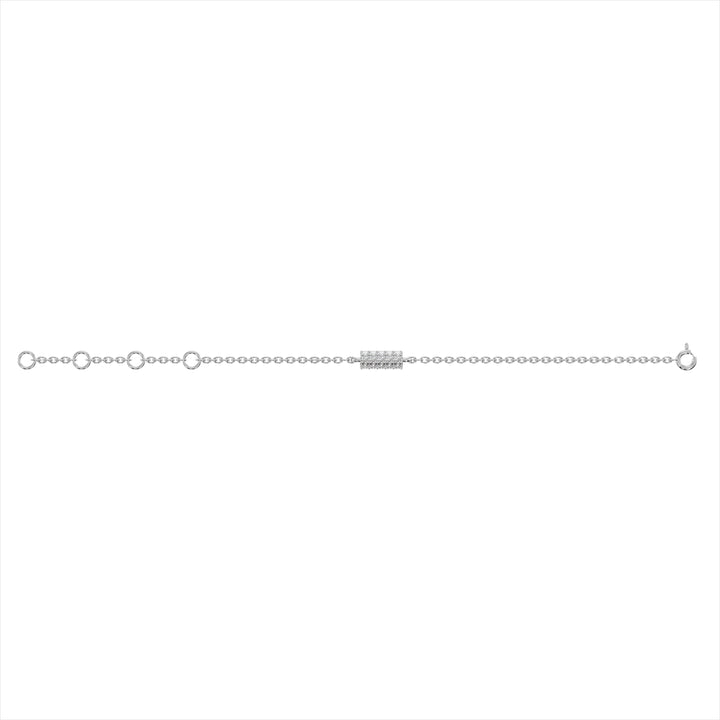 Strobe 9KT Gold Lab Grown Diamond Bracelet  - 6