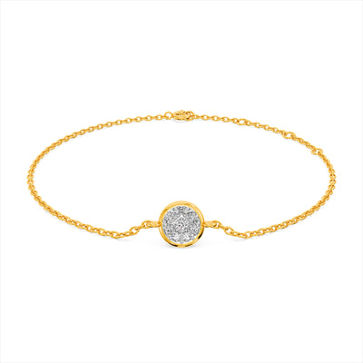 Solstice Spark 9KT Gold Lab Grown Diamond Bracelet