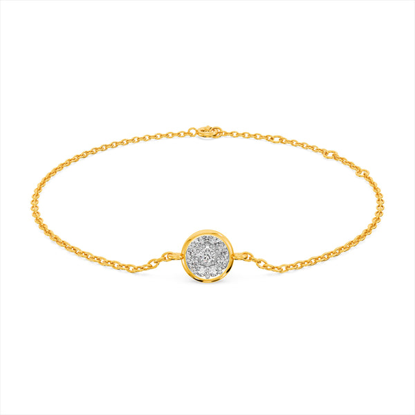 Solstice Spark 9KT Gold Laboratory Grown Diamond Bracelet
