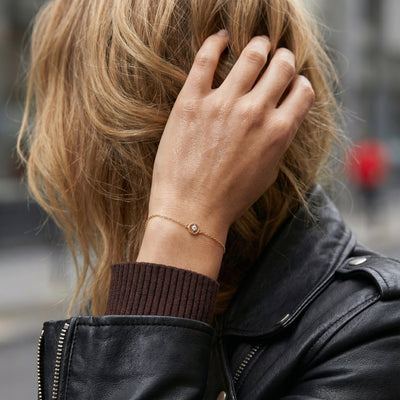 Orba Shine 9KT Gold Lab Grown Diamond Bracelet