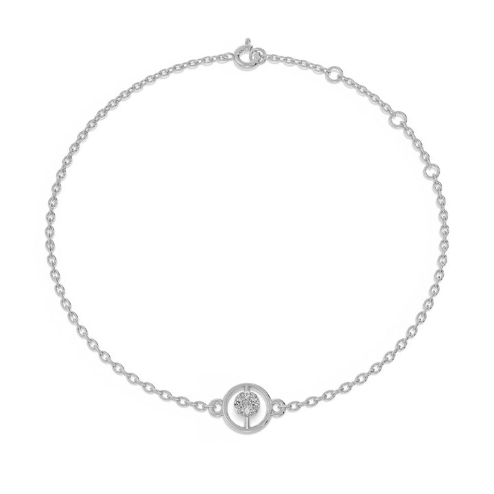 Orba Shine 9KT Gold Lab Grown Diamond Bracelet - 1 