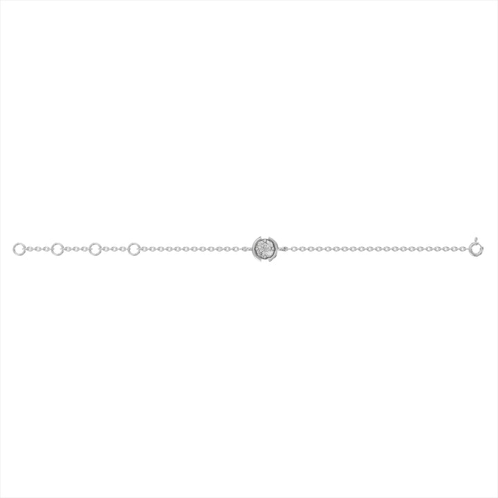 Veda Orb 9KT Gold Lab Grown Diamond Bracelet - 1 
