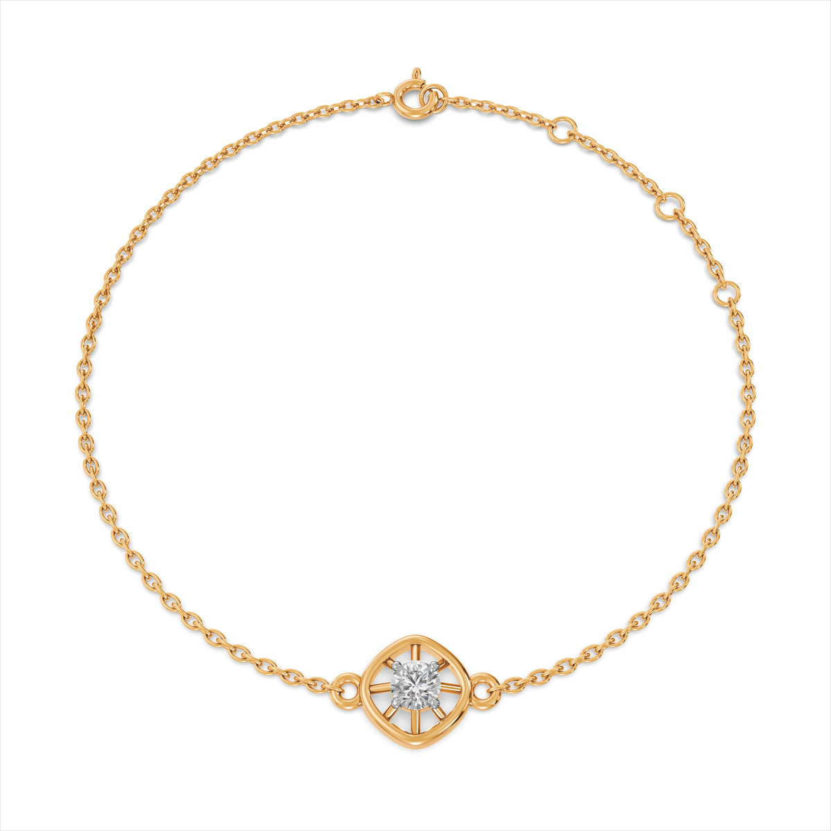 Mystical 9KT Gold Laboratory Grown Diamond Bracelet