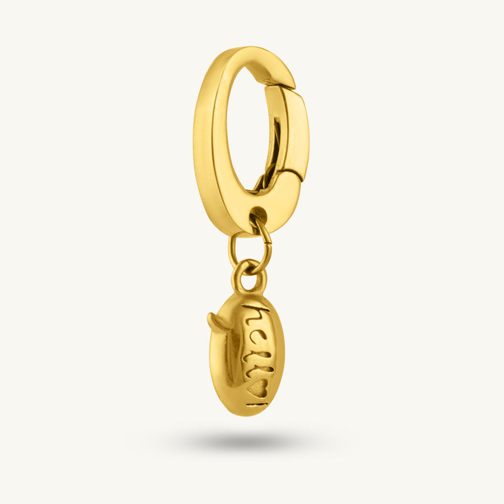 Hello Love Engraved Charm