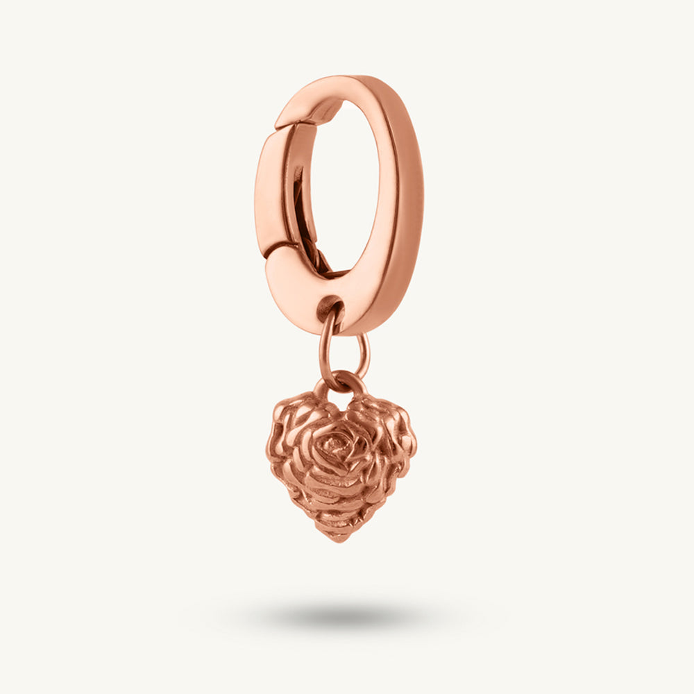 Chic Heart Motif Charm