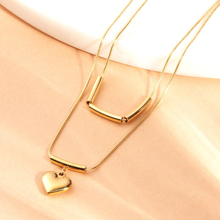 Modern Muse Duo Charm Necklace - 1